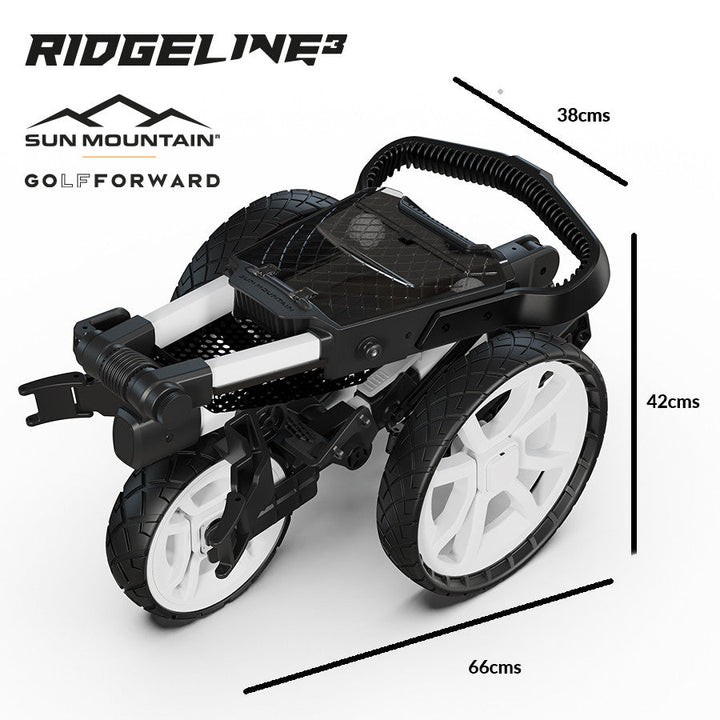 Sun Mountain Ridgeline3 Golf Trolley - Open Golfer